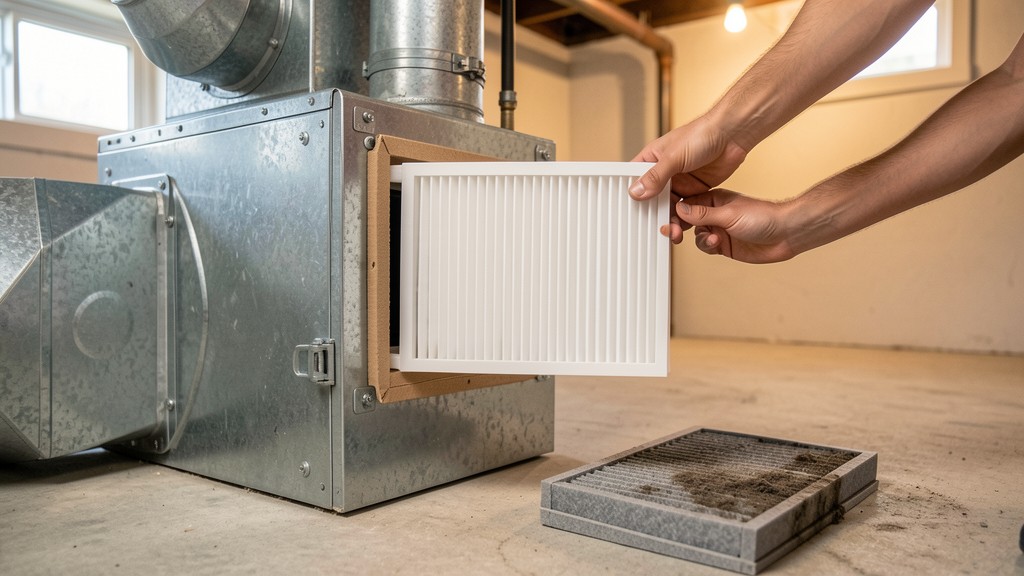 How to Change Your Furnace Air Filter — Right Size, Right Direction, Better Airflow