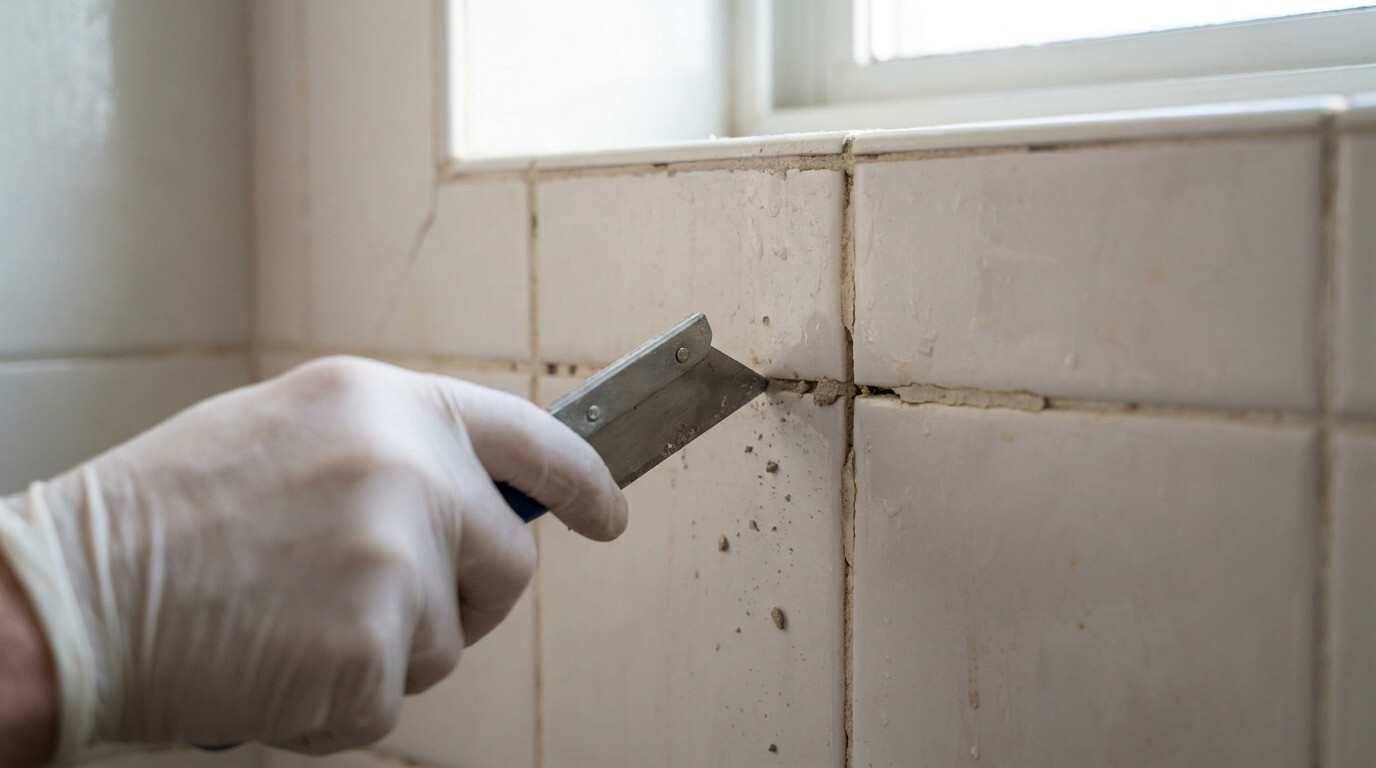 How to Repair Cracked or Missing Grout in Tile Floors and Showers
