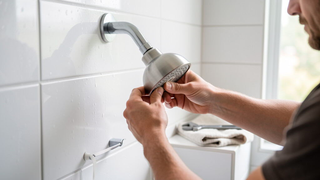 How to Replace a Showerhead — Boost Pressure and Stop Thread Leaks